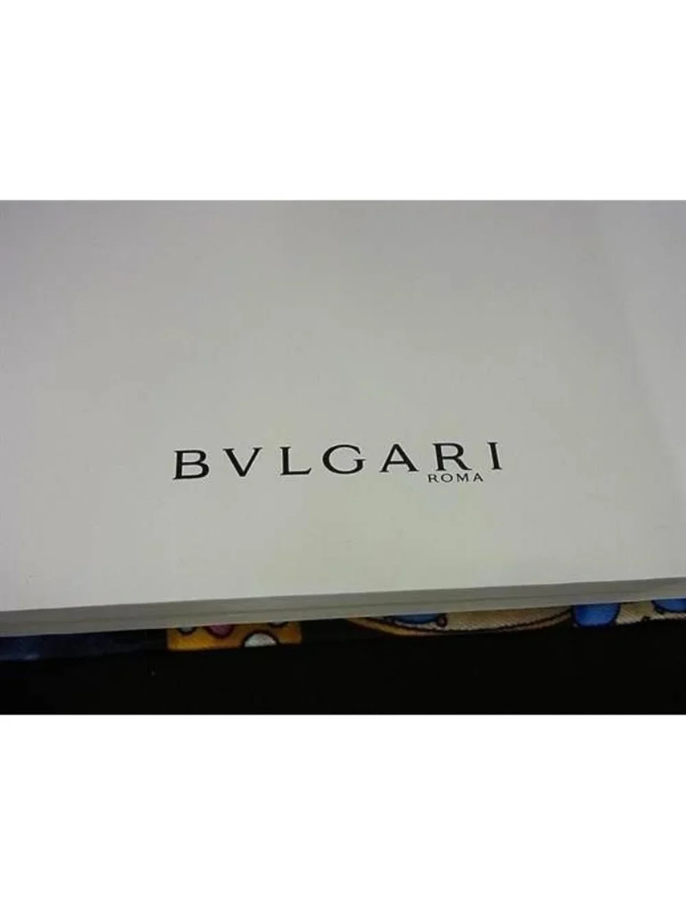 Bvlgari Canvas Butterfly Notebook Notepad Stationery Black Fl9566